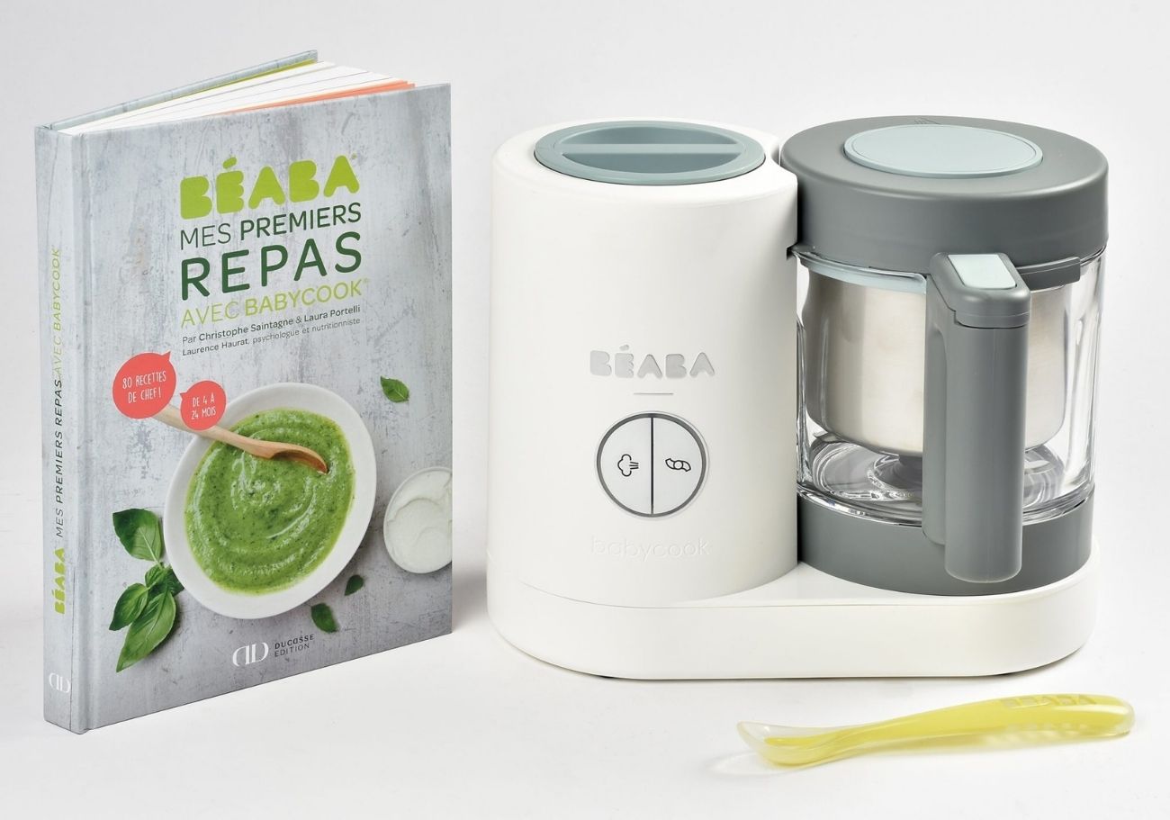 Beaba’s Green Beans and Peach Weaning Recipe