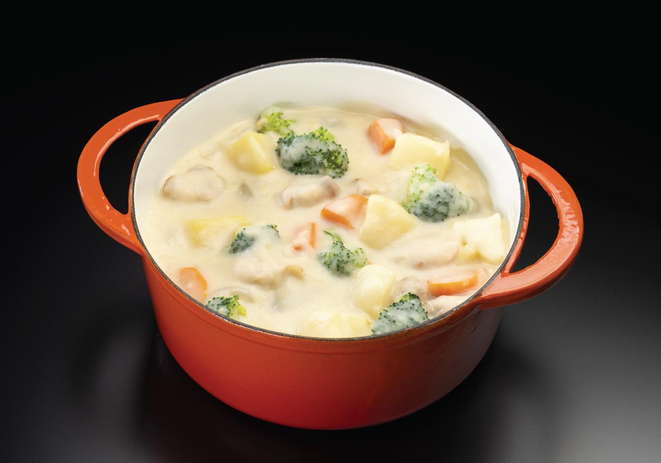 Creamy chicken and veg hotpot recipe with thanks to Vital Baby