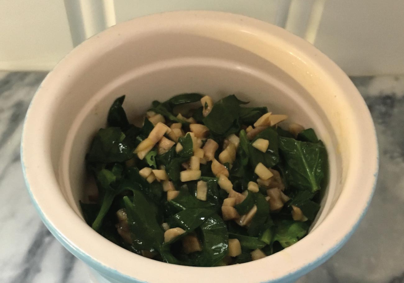 Mushroom and Spinach Puree by Pocketnannies