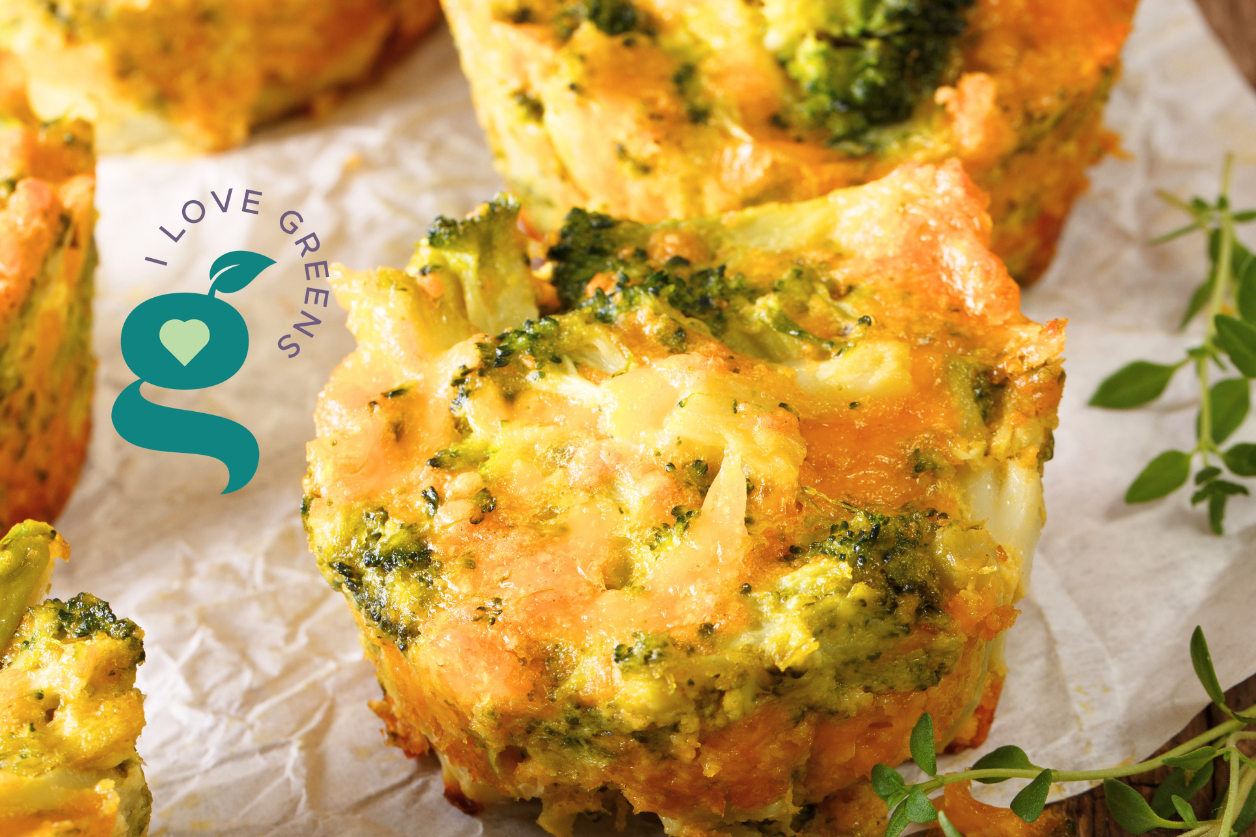 Broccoli and cheese muffins